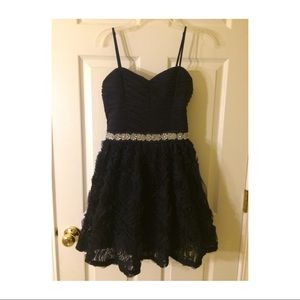 Navy Colored Homecoming/Prom Dress